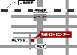 姫路営業所への地図